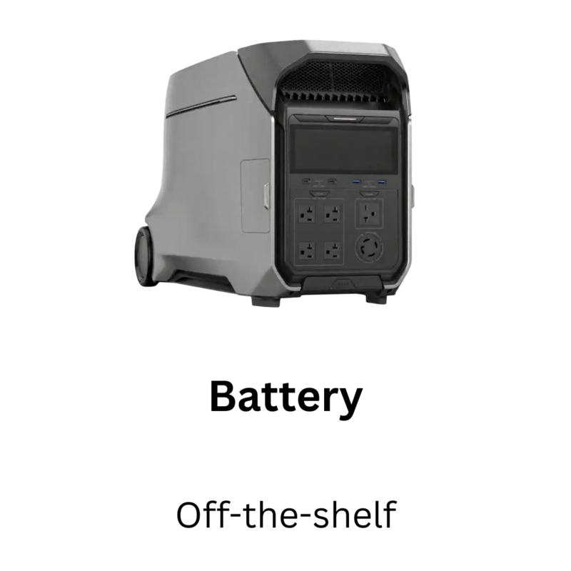 Battery (Off-the-shelf)